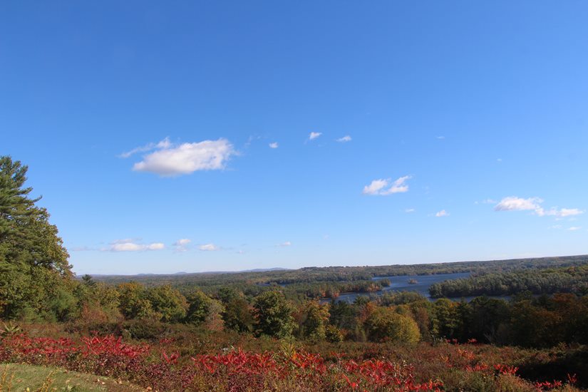 View from Bunker Hill Maine