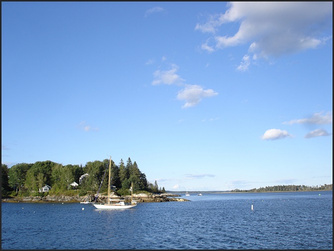 Muscongus Bay- an Evening Boat Ride | Brickhouse Fabrics