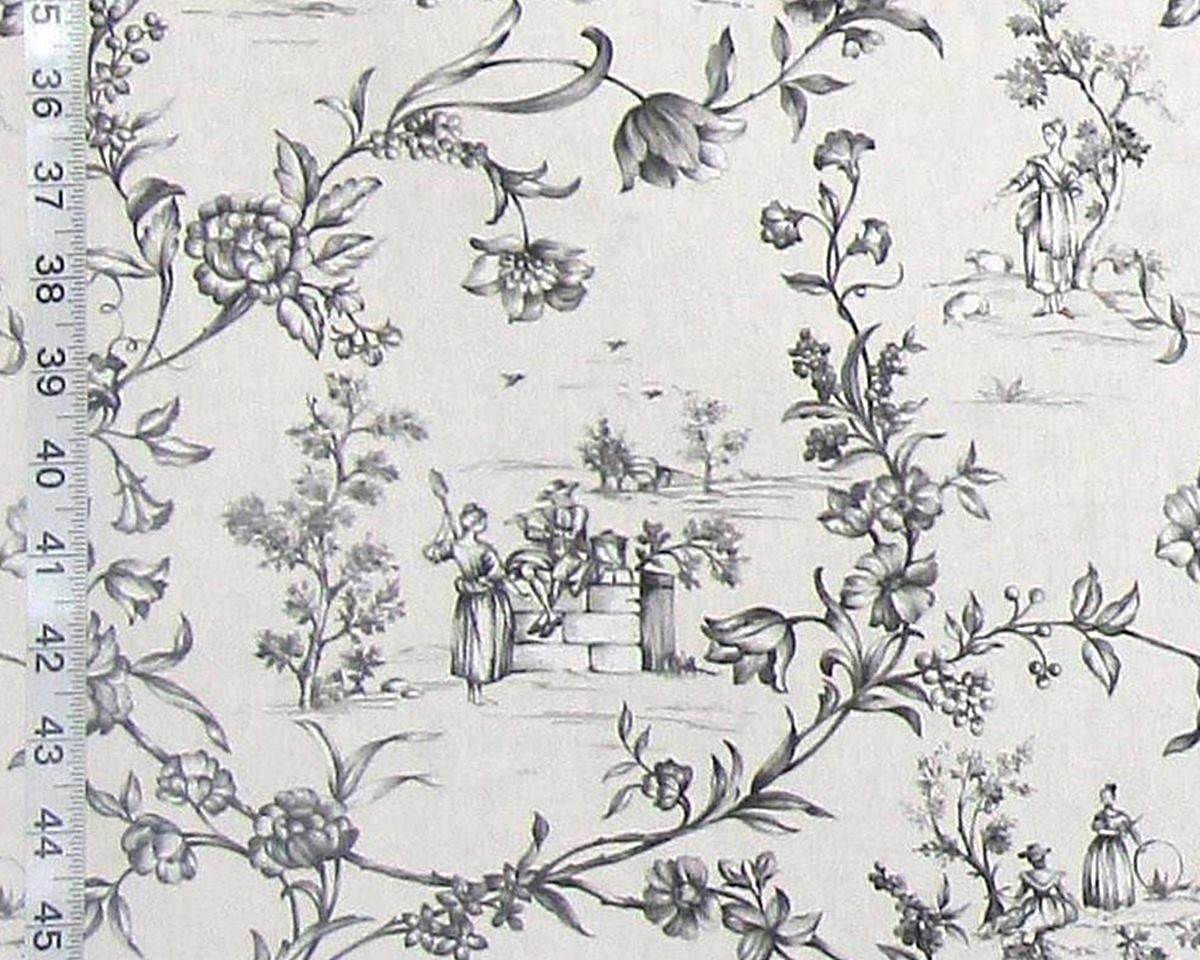 PRINTABLE FABRIC SET for Quarter Scale Miniature Chinoiserie