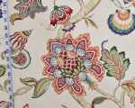 Seashell Indienne fabric floral Tree of Life Remnant- 40"