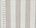 Brown herringbone stripe fabric RT Chat- D3034 Oatmeal