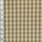 Brown tan checked fabric tea stained RT-Chest-Tobacco
