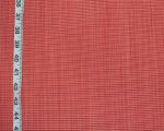 Clarence House Fabric coral striated Hatfield orange pink red