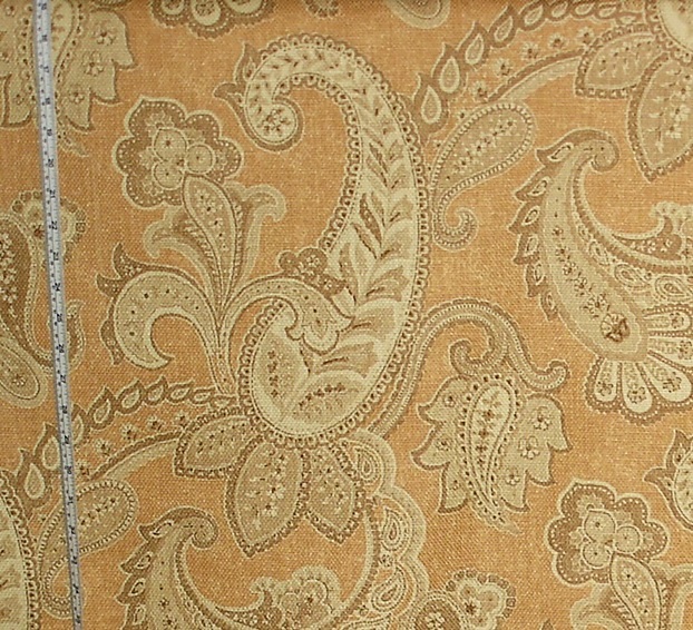 colorful paisley fabric
