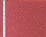 Clarence House red tone on tone striped upholstery fabric Salina