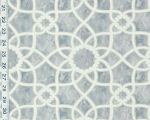 Grey lattice scroll fabric trellis tile watercolor
