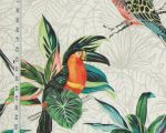 Toucan parrot parakeet budgie fabric tropical jungle