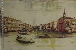 Venice fabric antique Italian painting