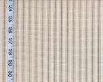 Brown ticking stripe fabric ombred