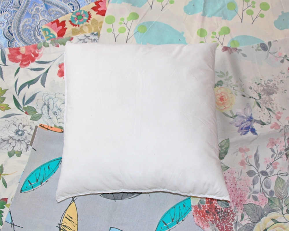 Faux down throw pillow cushion insert- Custom sizes